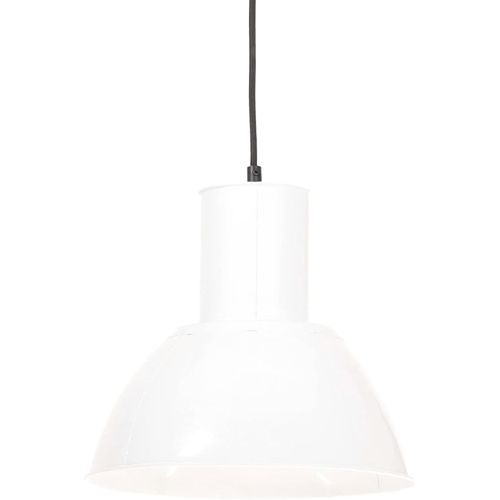 Viseća svjetiljka 25 W bijela okrugla 28,5 cm E27 slika 16