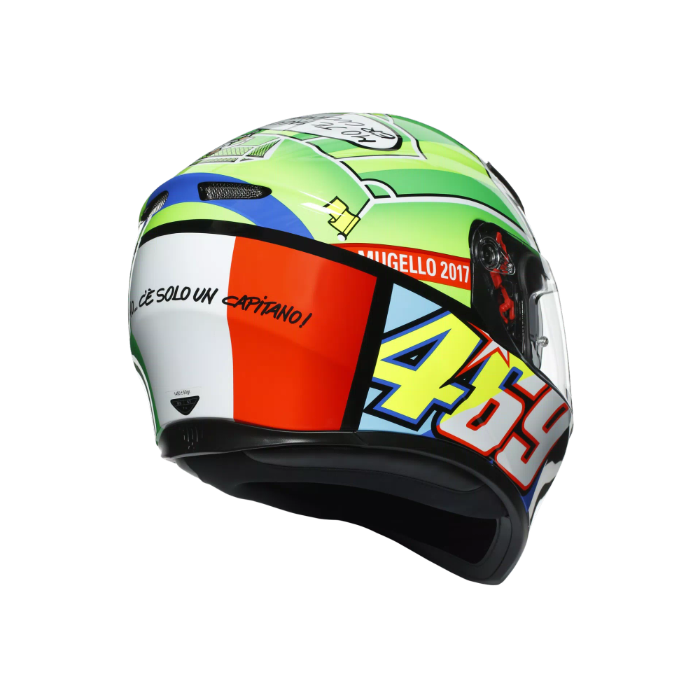 AGV K3 Rossi Mugello 2017 slika 7