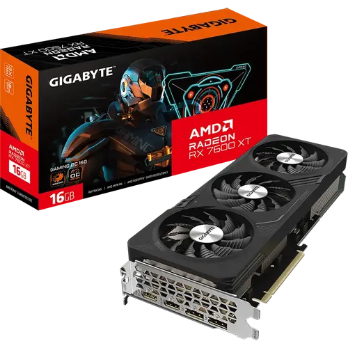 AMD Gigabyte RX 7600 XT GAMING OC 16G GV-R76XTGAMING OC-16GD Grafička karta  slika 1