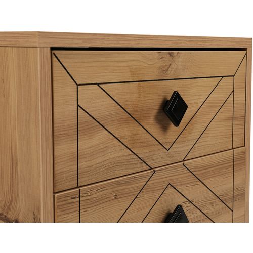 Luna - Pine Pine Nightstand slika 9