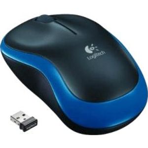 Logitech M185 Wireless Mouse for Notebook Blue