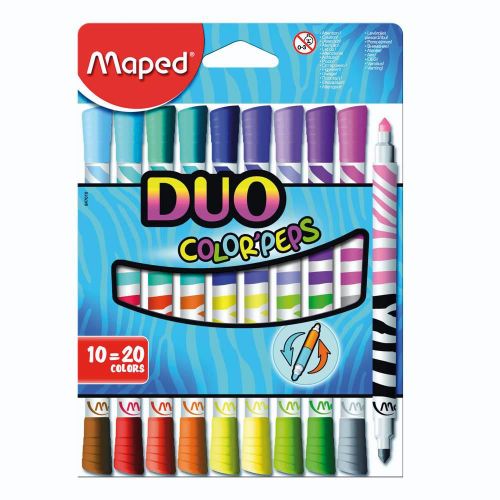 Flomasteri školski Maped Color'Peps Duo 10/1 slika 2