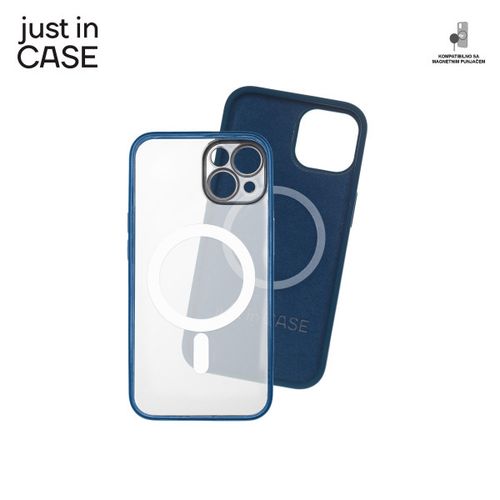 2u1 Extra case MAG MIX PLUS paket PLAVI za iPhone 14 slika 2