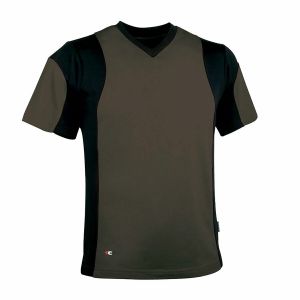 Unisex Majica Kratkih Rukava Cofra Java Smeđa 2XL