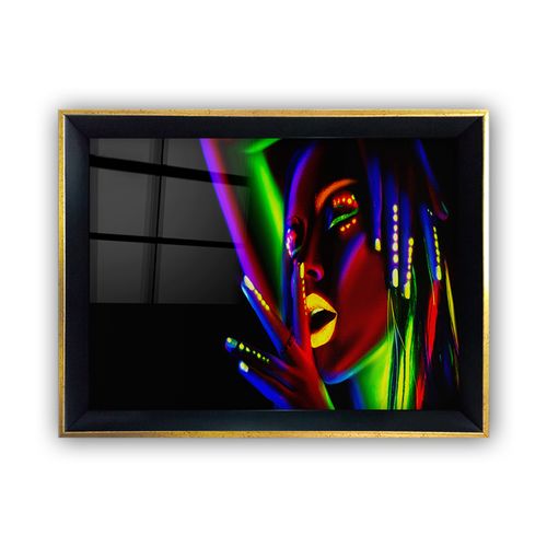 Vavien Artwork Slika na staklu 45x65 Rainbow Women slika 1