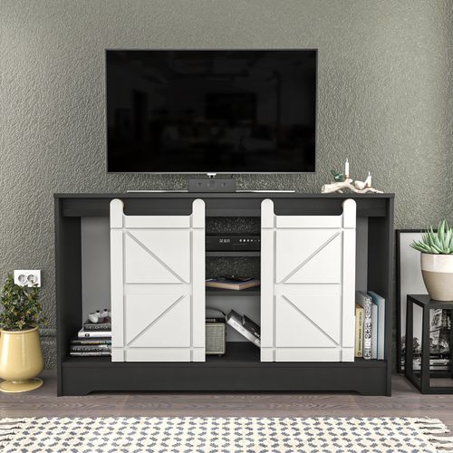 Ahris - Grey, White Grey
White TV Stand slika 5