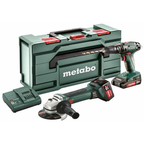 Metabo kombinirani set 18V 2.4.4 (SB18+W18) LTX 125 Quick s ruksakom slika 1