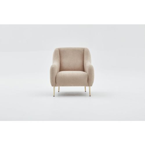 Atelier Del Sofa Sofa, Bež Zlato, Simena - Beige slika 5