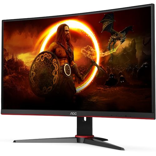 AOC monitor C27G2AE/BK 27" FHD 165Hz, curved display, 1ms, FreeSync Premium, zvučnik (crni) slika 3