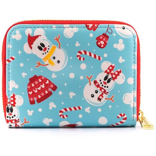 Loungefly Disney Snowman Mickey Minnie wallet slika 1