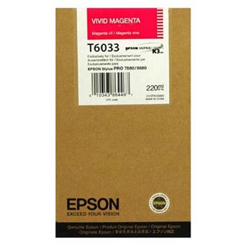 Epson ink T6033 vivid magenta slika 1