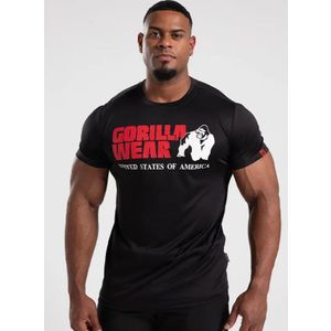 Gorilla Wear CLASSIC Majica za trening, Crna