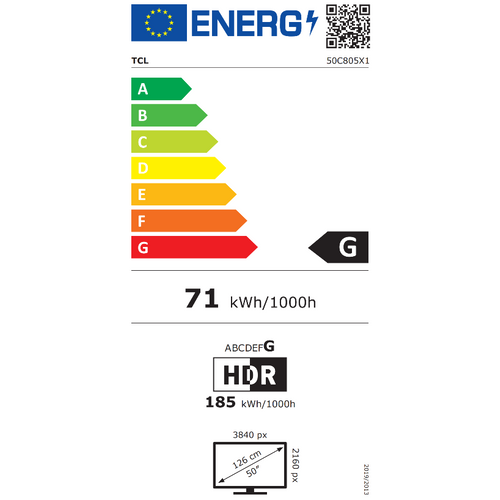 TCL televizor Mini LED TV 50C805, Google TV slika 4