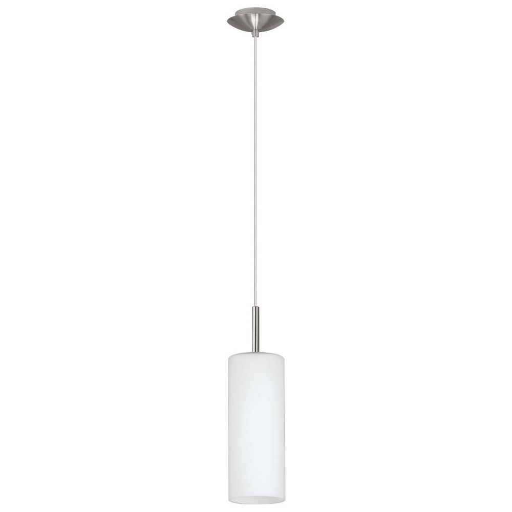 Eglo TROY 3 Visilica - Nikl-Mat sa Opal-Mat Staklom slika 1