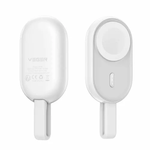 VEGER Pomme eksterna baterija (Powerbank) za sat kompatibilna sa Apple Watch 1200mAh slika 1