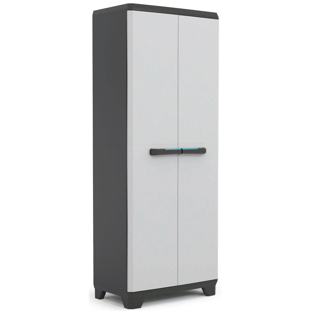 Keter ormar Linear high, 68 x 39 x 173 cm, PVC svijetlo-siva slika 1