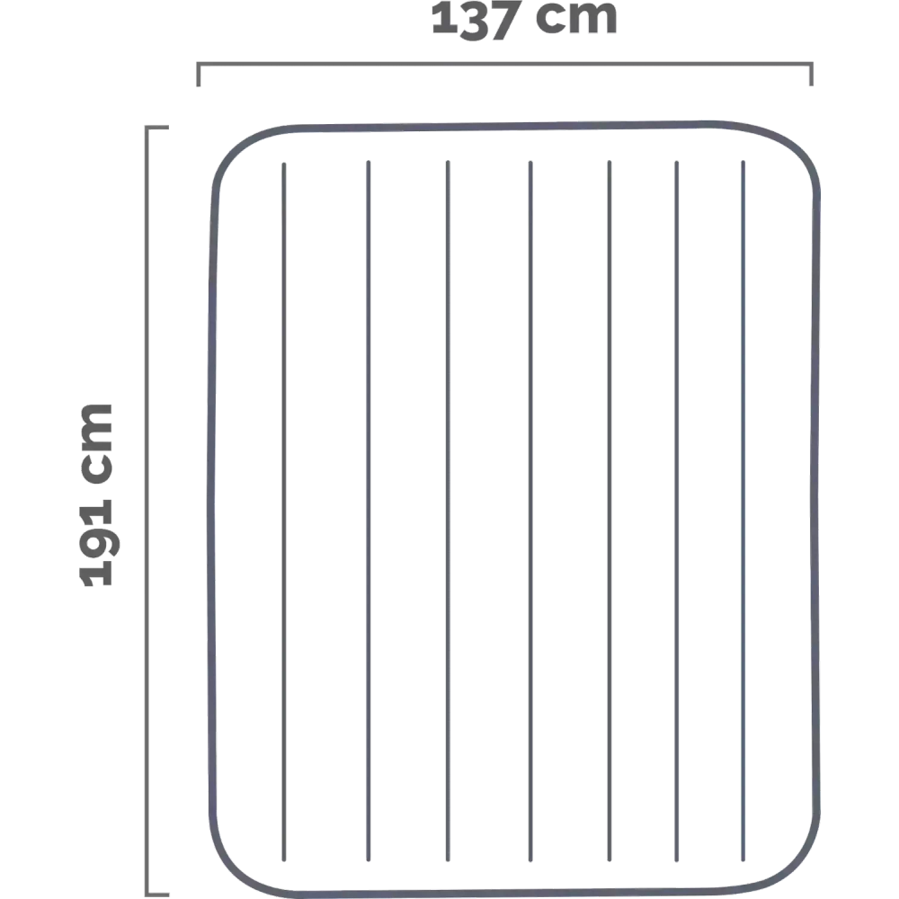 Intex dušek 137x191x25 cm 64108 slika 6