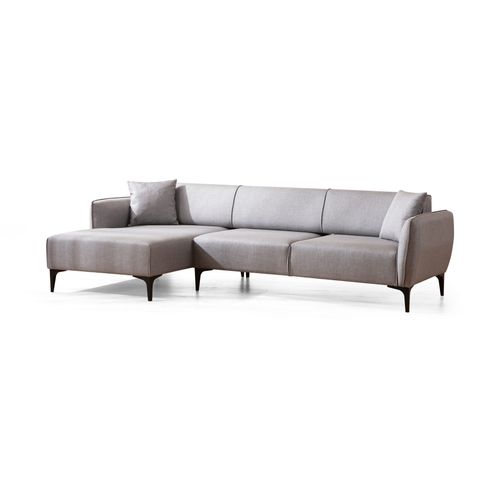 Atelier Del Sofa Kutna garnitura, Sivo, Belissimo Left - Grey slika 5