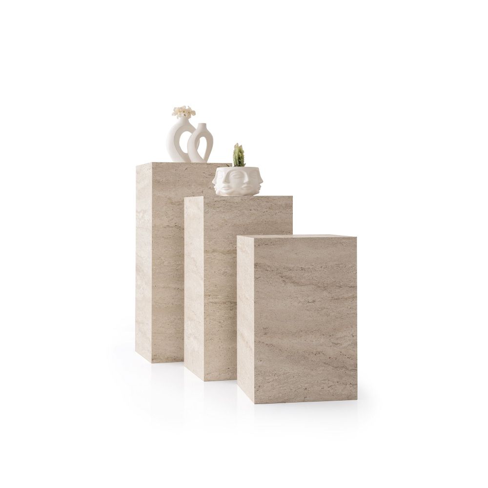 L.Çiçeklik - 9540 Travertine Cvijetni Stalak slika 2
