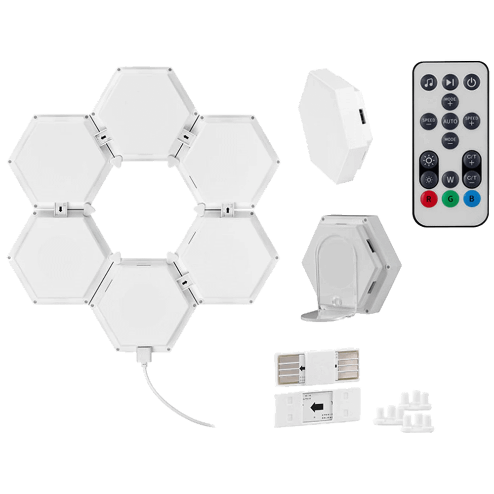 Tracer Pametna RGB svjetiljka, hexagon, set - Smart Hexagon RGB lamps slika 3