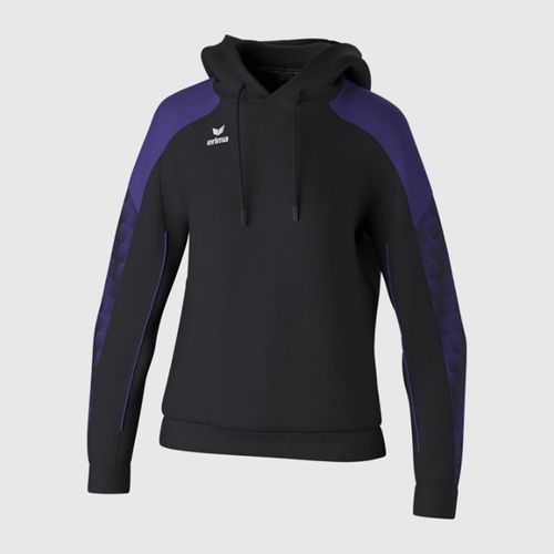 Ženski Hoodie Erima Evo Star Crna/Ultra Ljubičasta slika 1