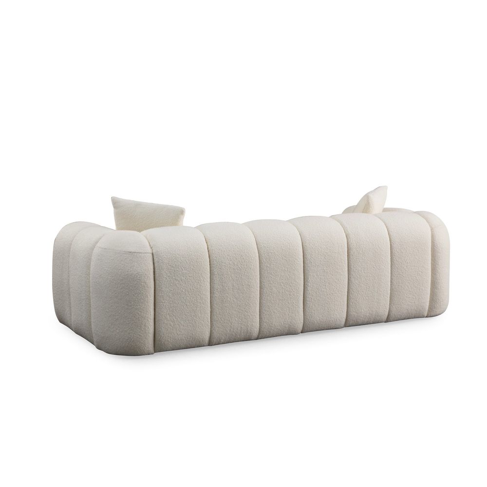 Puffy 3 - Bijela Troosna Sofa slika 6
