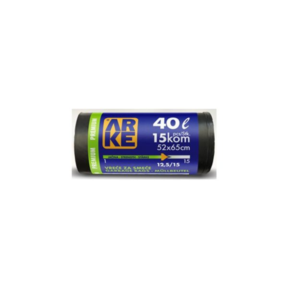 ARKE Premium vreće za smeće 40l 15/1 slika 1