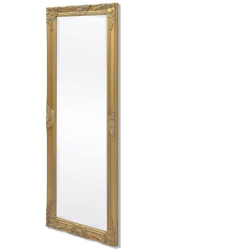 Zidno Ogledalo Barokni stil 140x50 cm boja zlata slika 31
