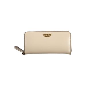 GUESS JEANS WOMEN'S BEIGE WALLET