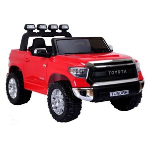 Licencirani auto na akumulator Toyota Tundra - dvosjed - crvena