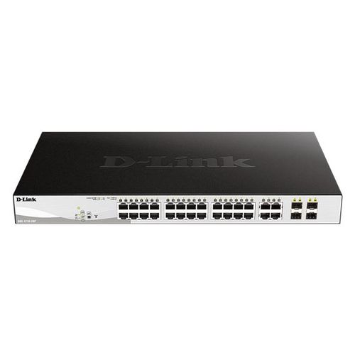 D-Link DLink 28 Gbps Smart Managed PoE Switch 4xSFP DGS-1210-28P slika 1