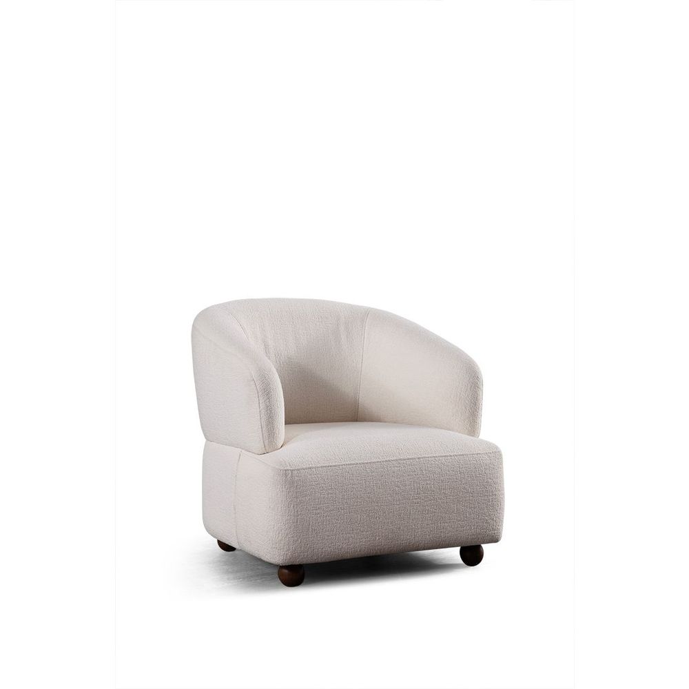 Wing Chair Rena - Bijela slika 5