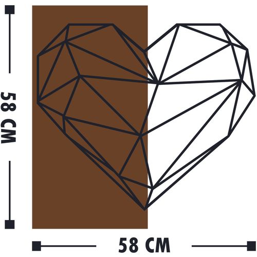 Wallity Zidna dekoracija HEART, Heart slika 3