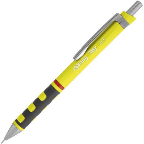 Rotring Tikky tehnička olovka RD Neon yellow MP 0.5 slika 1