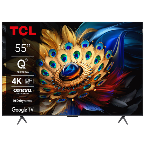 TCL 55C655 Televizor 55" QLED, 4K HDR PRO, Smart, Google TV slika 1