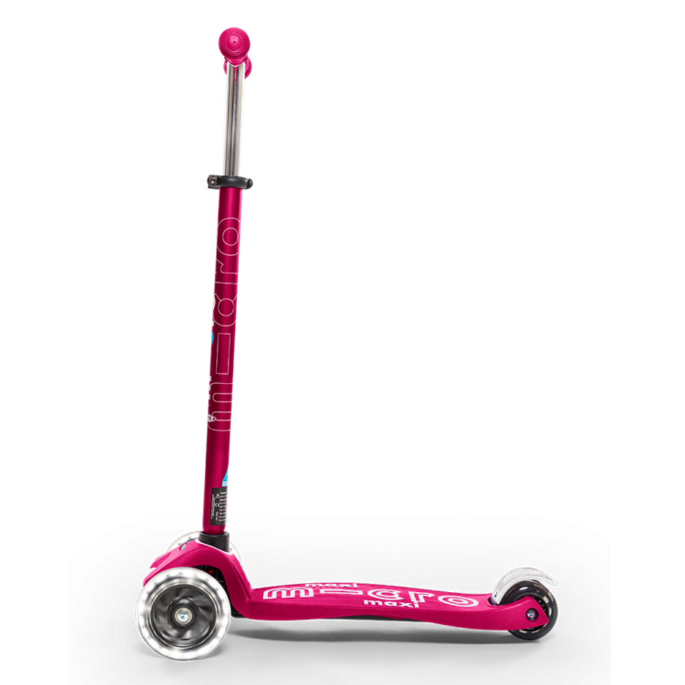 Micro Romobil Mini Deluxe LED, Pink slika 2