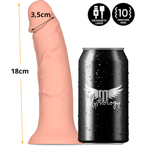 Mythology Asher Original vibrirajući dildo 18cm slika 24