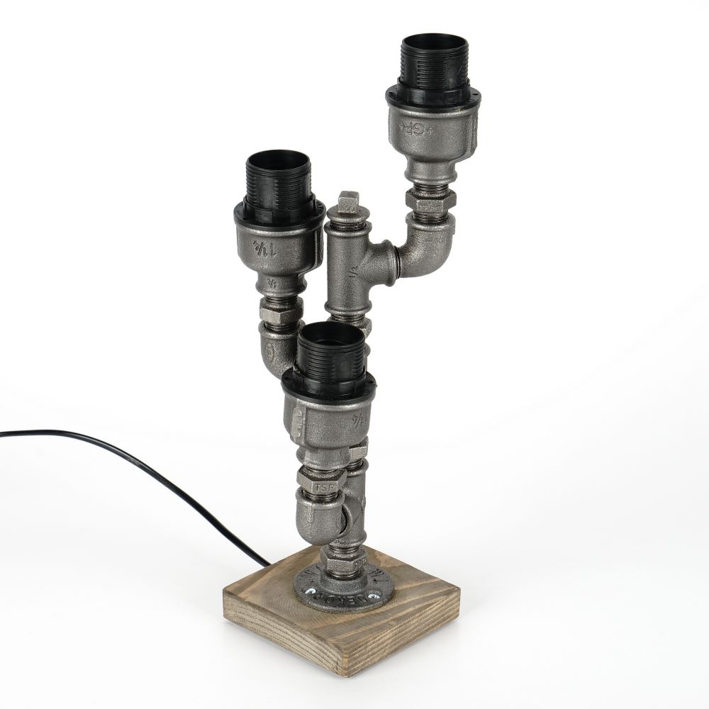 Crna Stona Lampa Pp062 slika 4