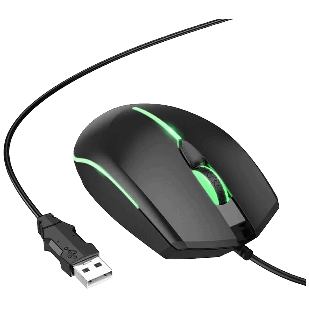 hoco. Gaming optički miš 2400 dpi GM37, Wonderful Black slika 2