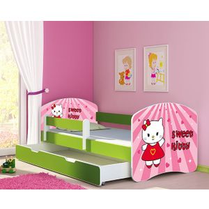 ACMA Dječiji krevet Acma II sa ladicom Green - 180x80cm - Dezen 15