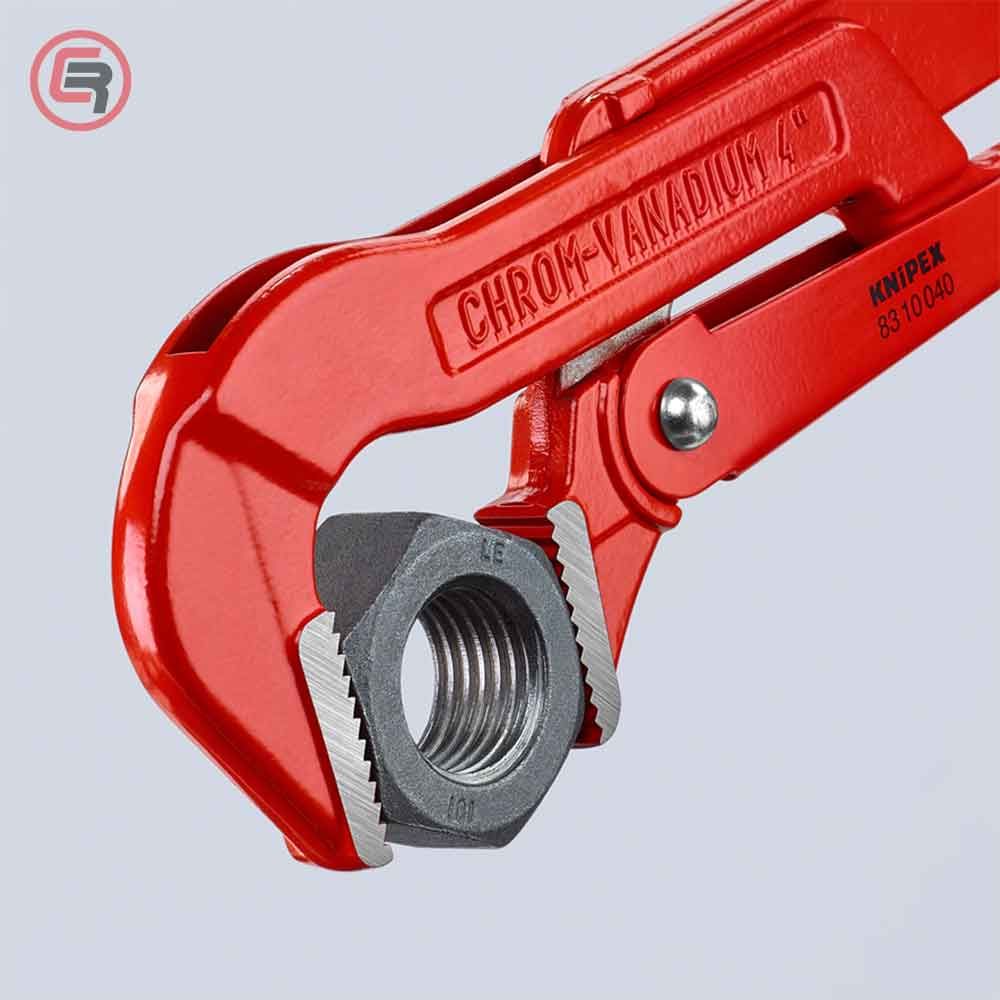 Knipex Kliješta Za Cijevi Švedska 90* Ravna 4" / 750 mm – 83 10 040 slika 4