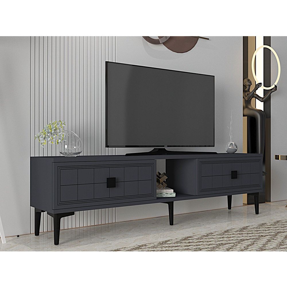 TV Stalak Yuka 150 u Antracit Boji slika 2