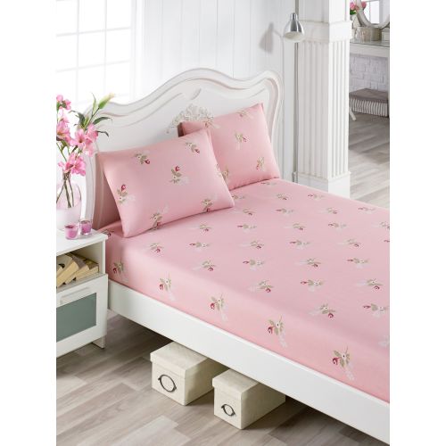 Alanur - Pink Pink
Green
Red
White Double Sheet Set slika 1