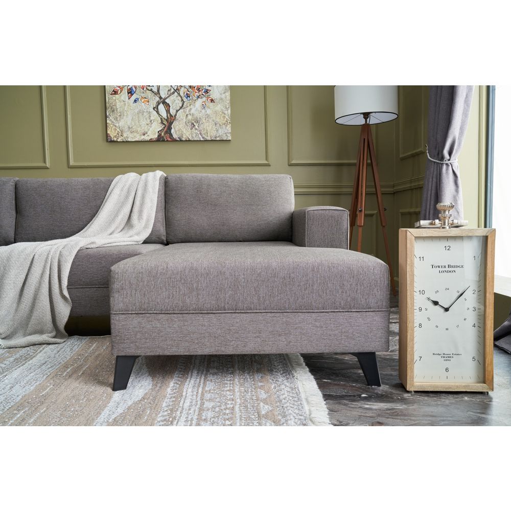 Efsun - Smeđa Ugaona Sofa na Razvlačenje slika 3