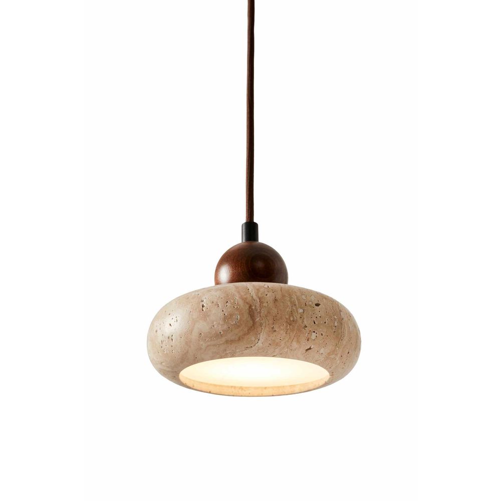 Luster Okrugli – boje: orah bež slika 7