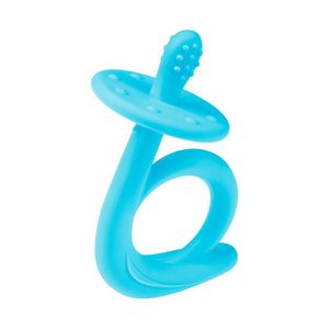 Mekana silikonska grickalica za bebe plava A0114