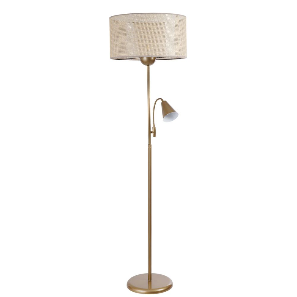 Opviq Podna lampa 768, bež, zlatna slika 3