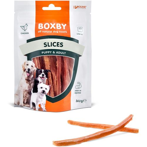 Boxby Poslastica za pse Puppy & Adult File, 360 g slika 1