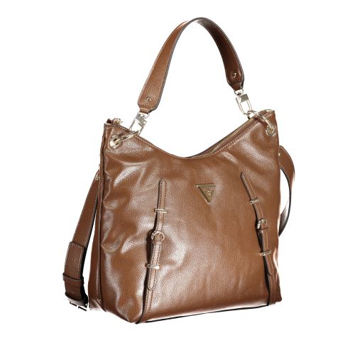 GUESS JEANS WOMEN'S BAG BROWN slika 3