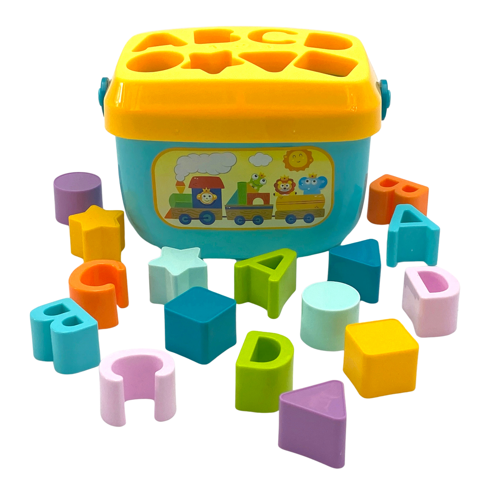 Woopie baby sorter 2u1 kovčeg škrinja + učenje abecede i oblika slika 6